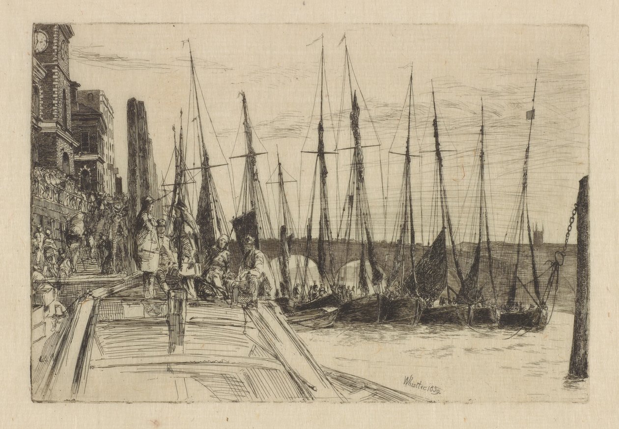 Billingsgate od James Abbott McNeill Whistler