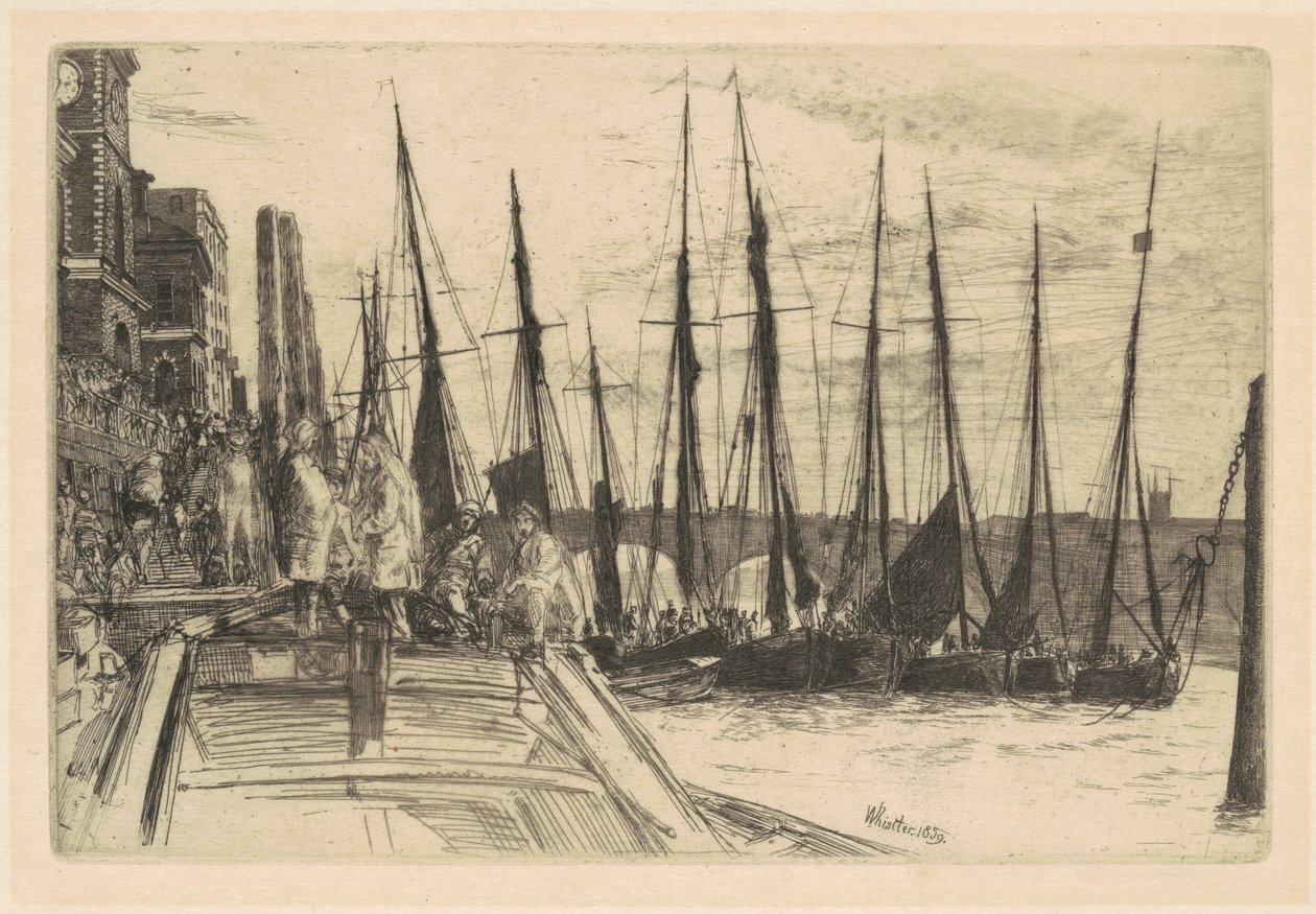 Billingsgate od James Abbott McNeill Whistler