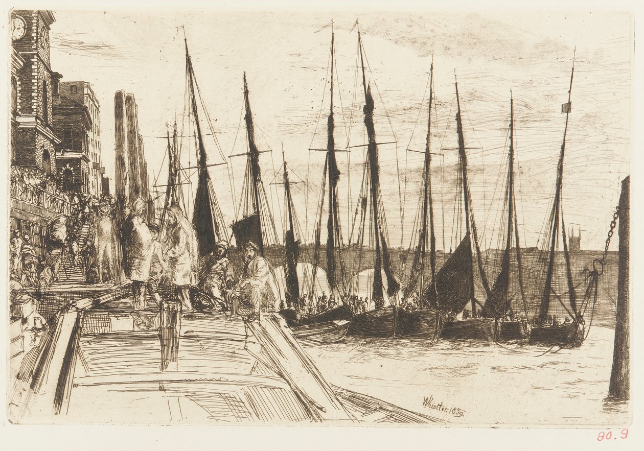 Billingsgate od James Abbott McNeill Whistler