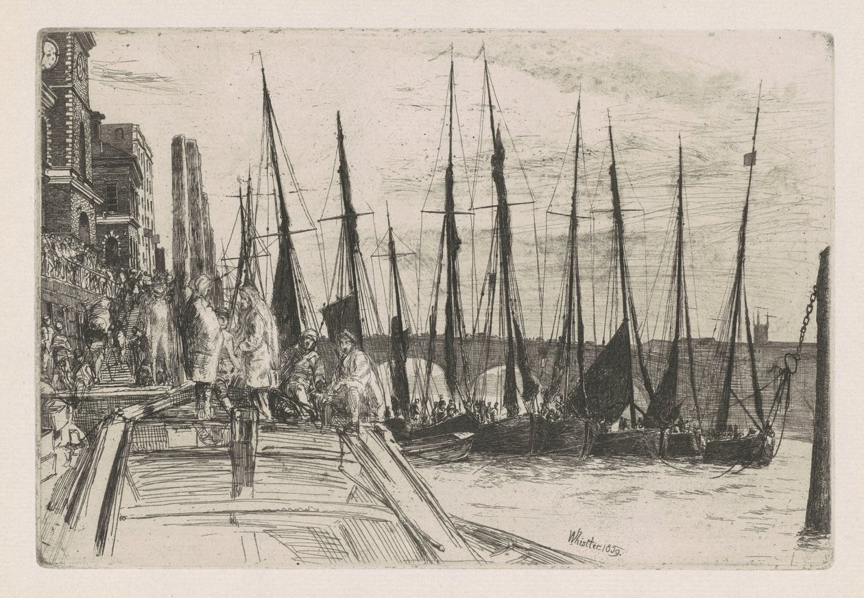 Billingsgate od James Abbott McNeill Whistler