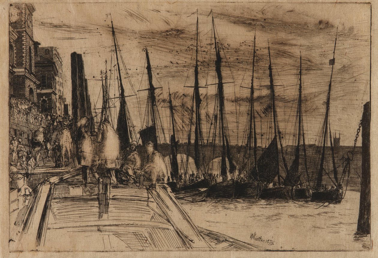 Billingsgate od James Abbott McNeill Whistler