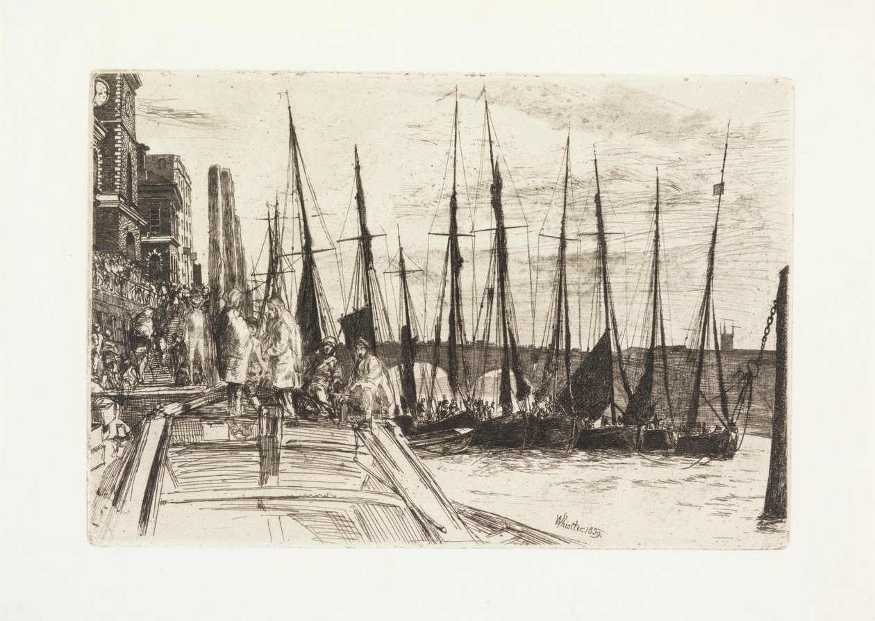 Billingsgate od James Abbott McNeill Whistler