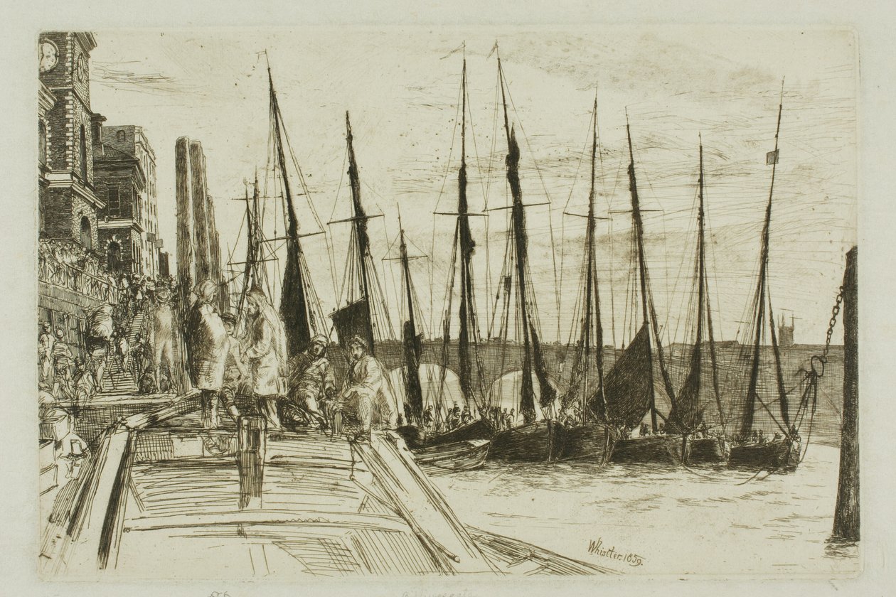 Billingsgate od James Abbott McNeill Whistler
