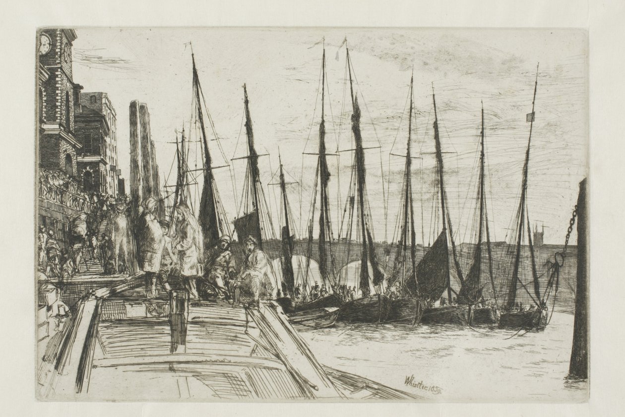 Billingsgate od James Abbott McNeill Whistler