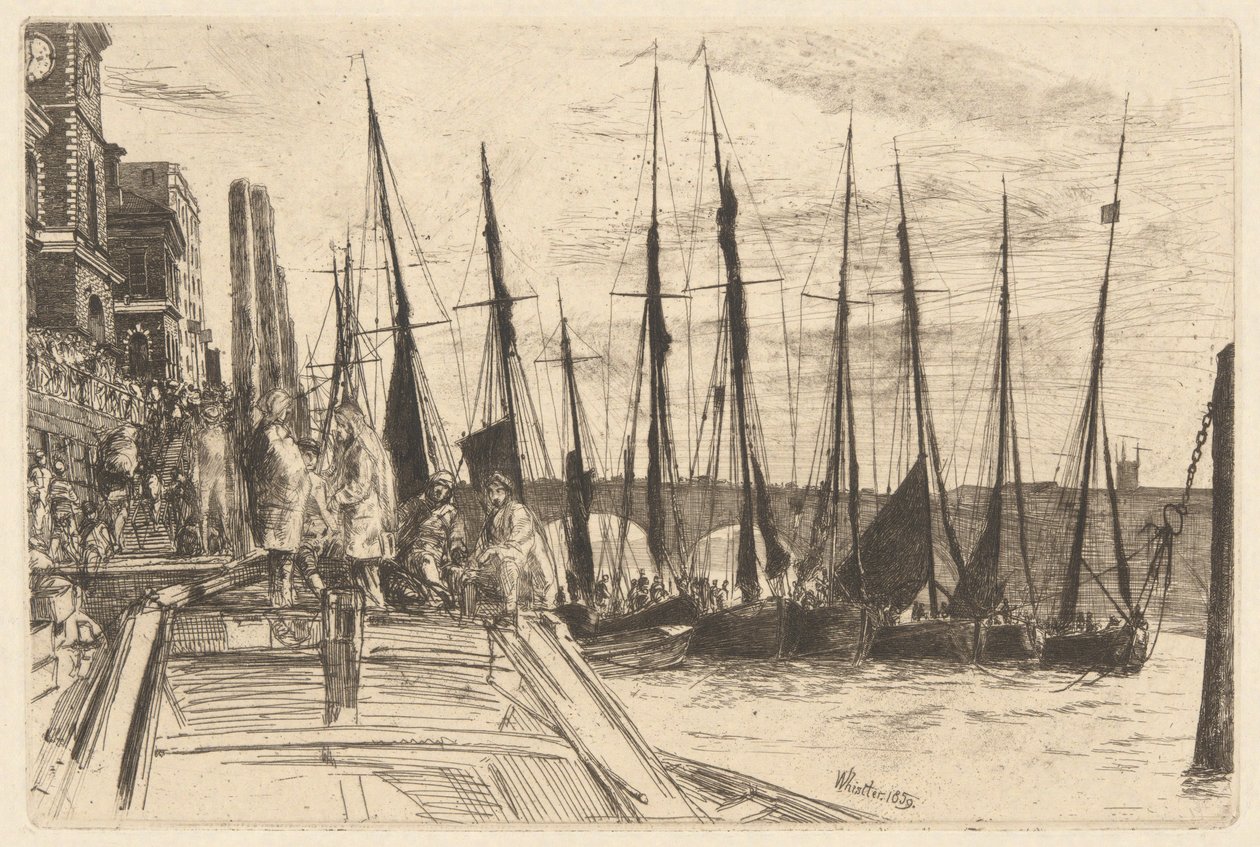 Billingsgate od James Abbott McNeill Whistler