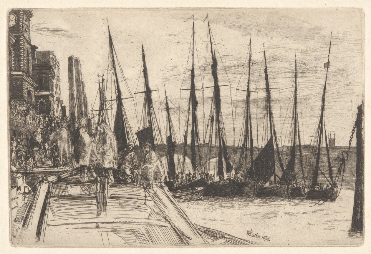 Billingsgate od James Abbott McNeill Whistler