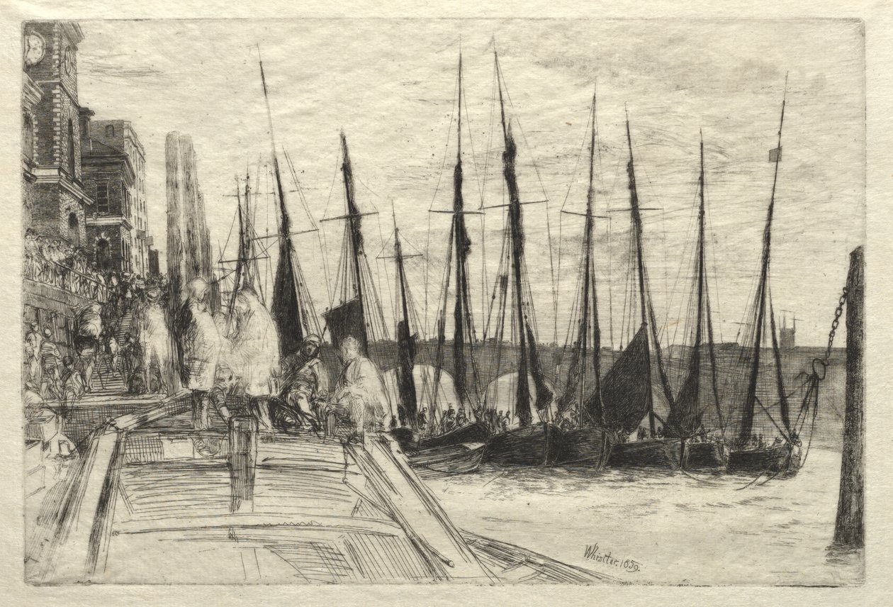 Billingsgate od James McNeill Whistler