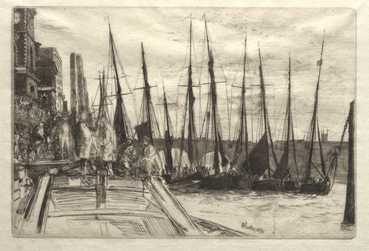 Billingsgate od James McNeill Whistler