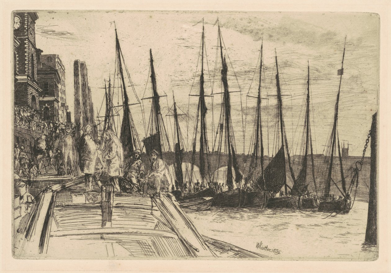 Billingsgate od James McNeill Whistler