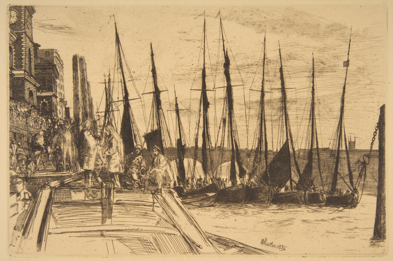 Billingsgate od James McNeill Whistler