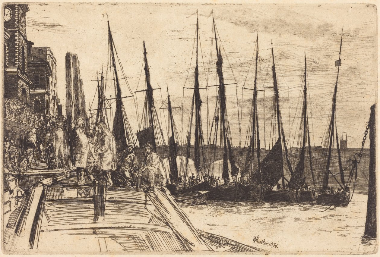 Billingsgate od James McNeill Whistler