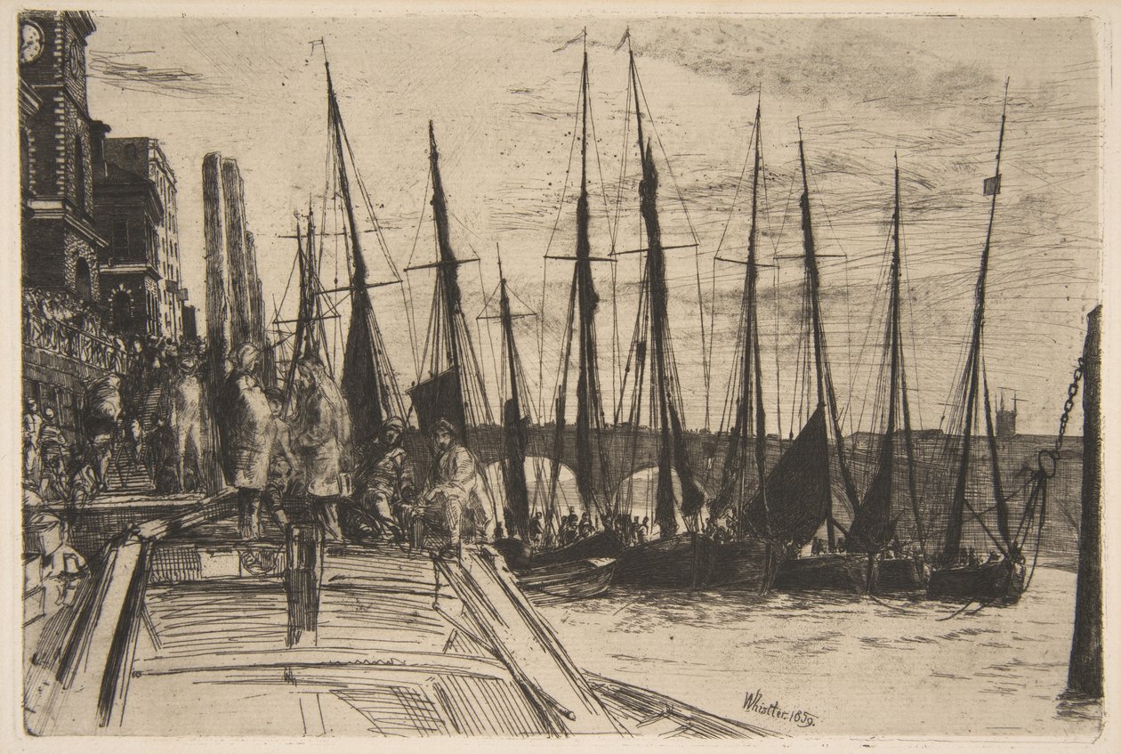 Billingsgate od James McNeill Whistler