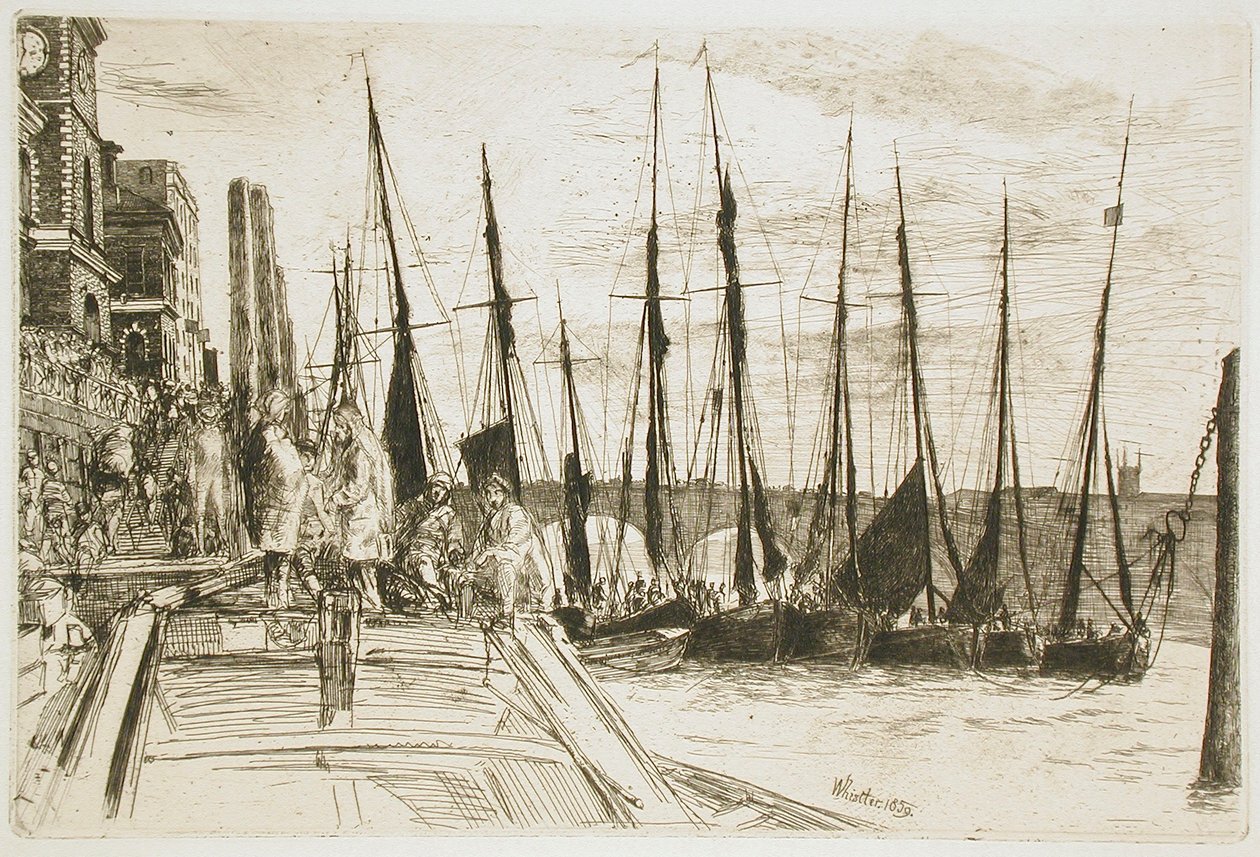 Billingsgate od James McNeill Whistler