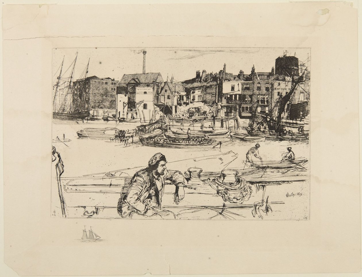 Molo Černého lva od James McNeill Whistler