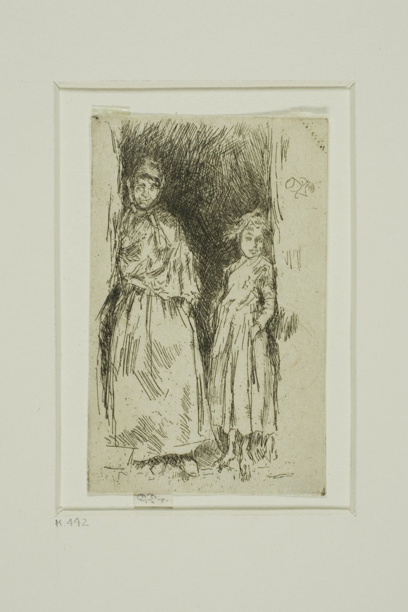 Bohemians od James Abbott McNeill Whistler