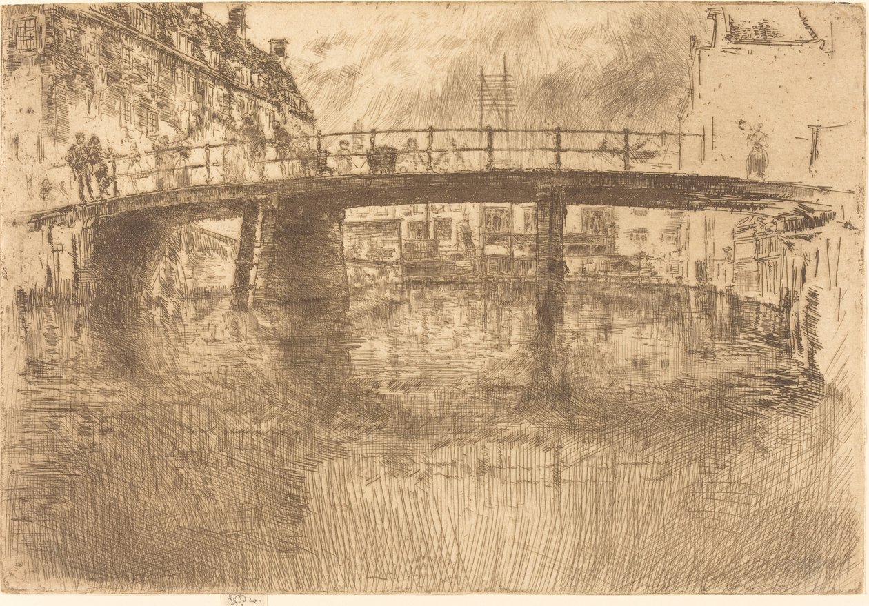 Most, Amsterdam od James Abbott McNeill Whistler
