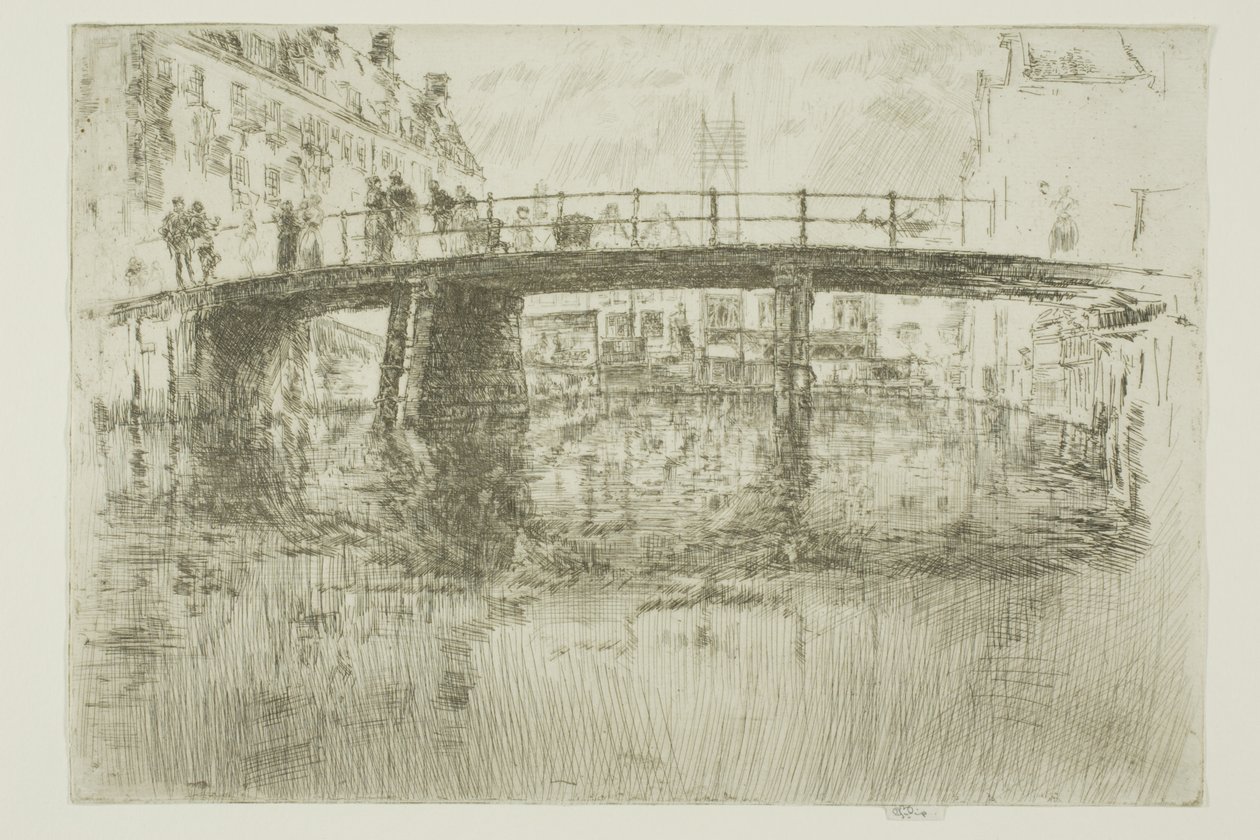 Most, Amsterdam od James Abbott McNeill Whistler