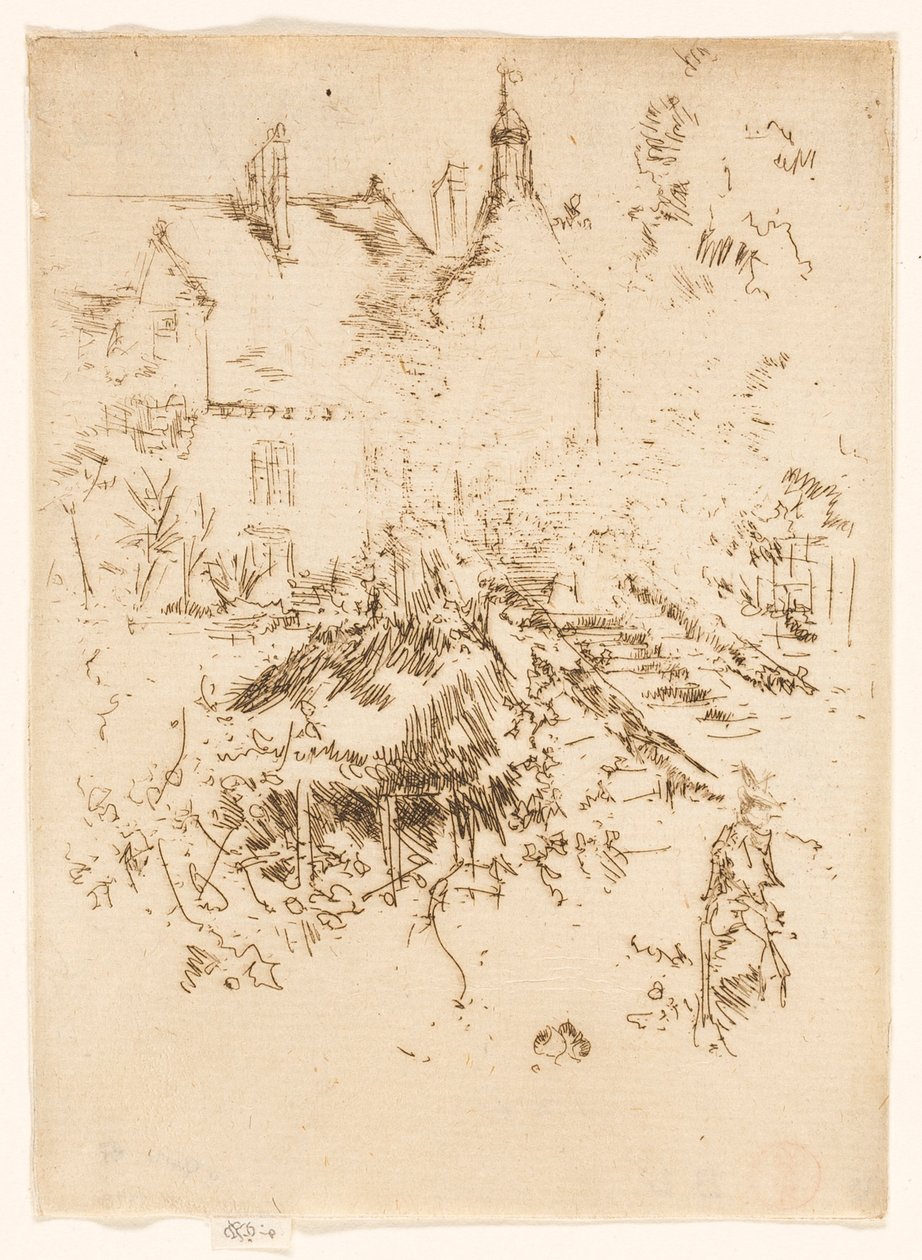 Chateau Touraine od James McNeill Whistler