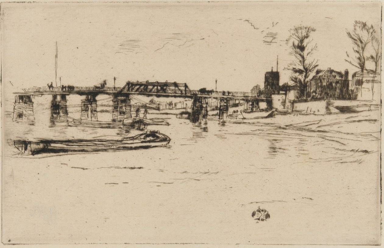 Chelsea od James Abbott McNeill Whistler