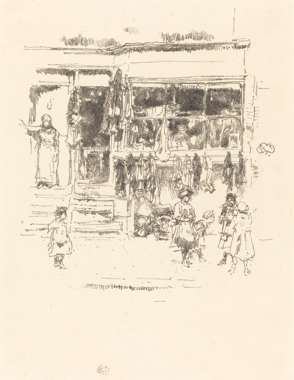 Chelsea Rags od James Abbott McNeill Whistler