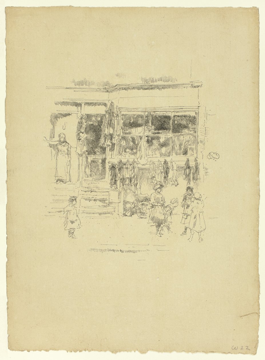Chelsea Rags od James Abbott McNeill Whistler