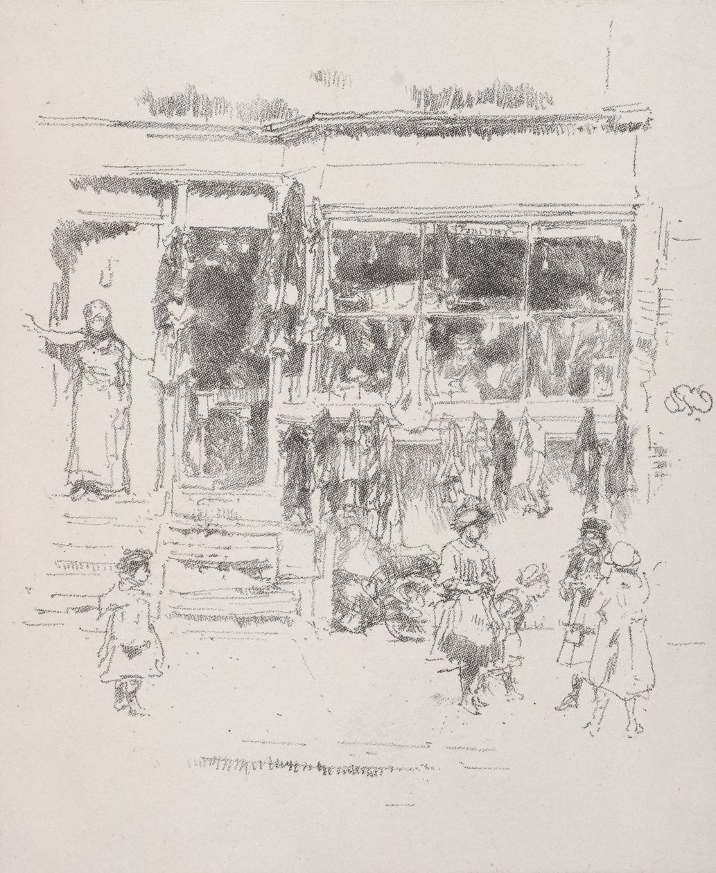 Chelsea, hadry od James McNeill Whistler