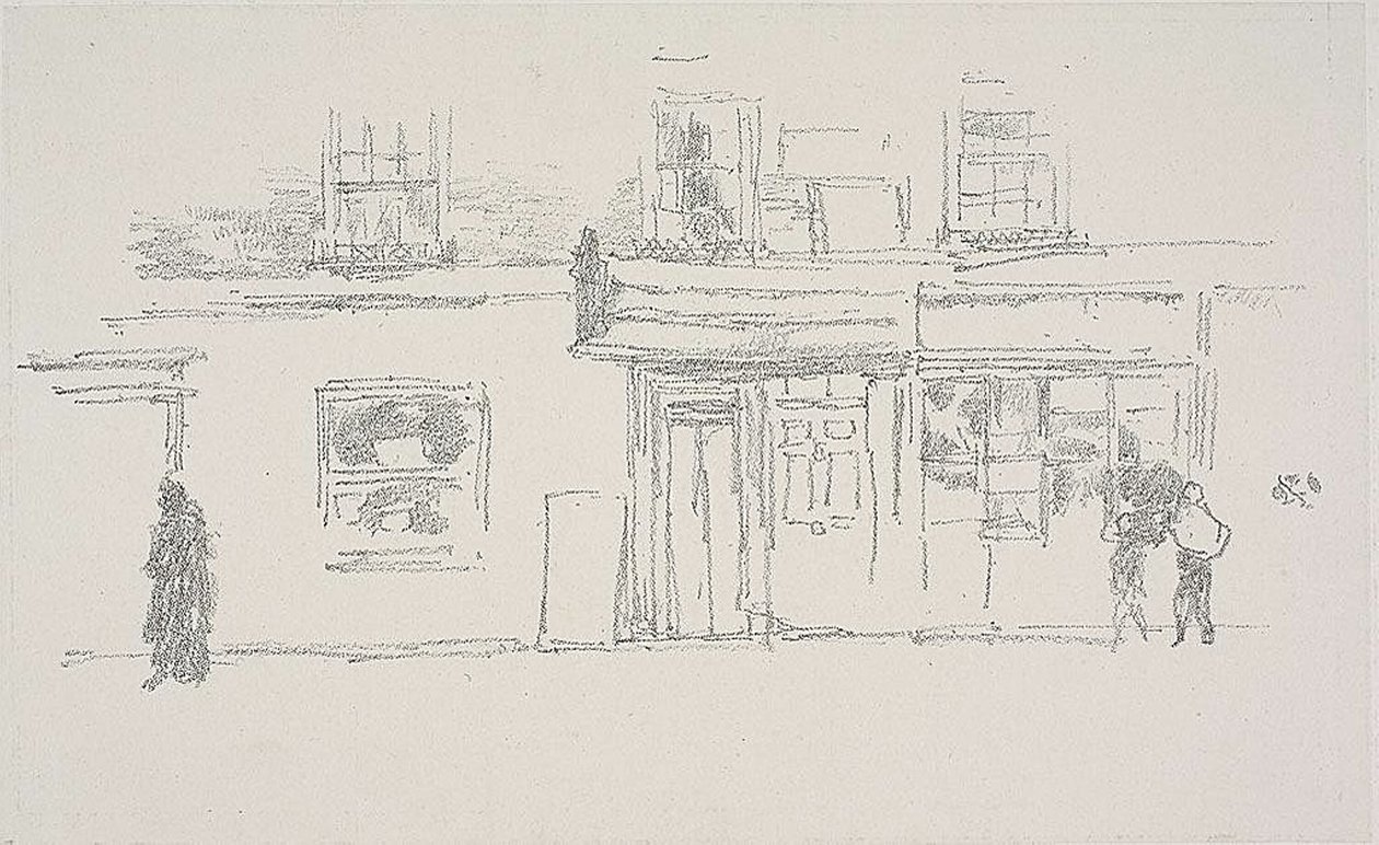 obchody Chelsea od James Abbott McNeill Whistler