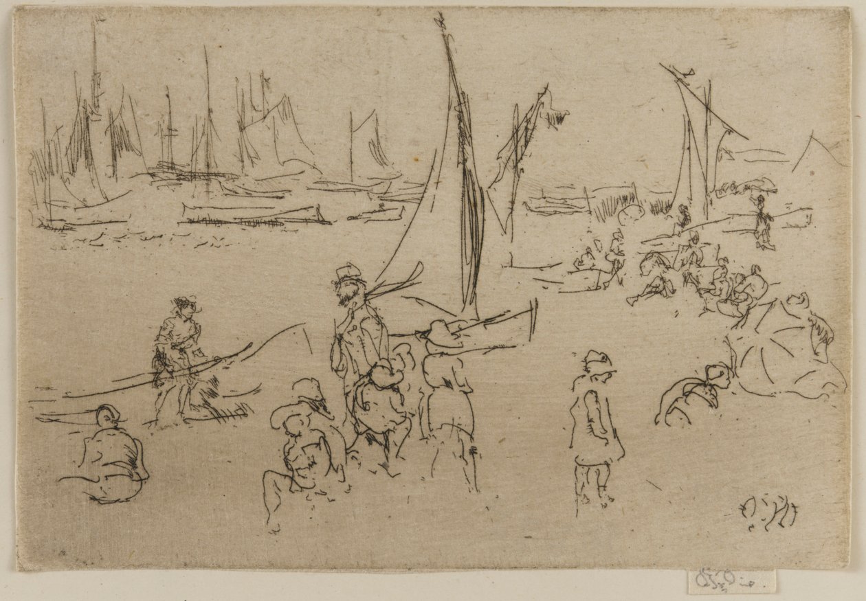 Děti, Portsmouth od James Abbott McNeill Whistler