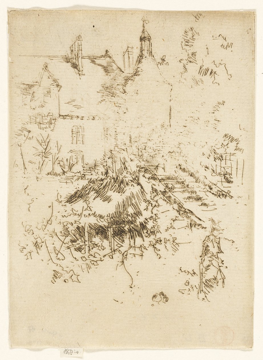 Chateau Touraine od James Abbott McNeill Whistler