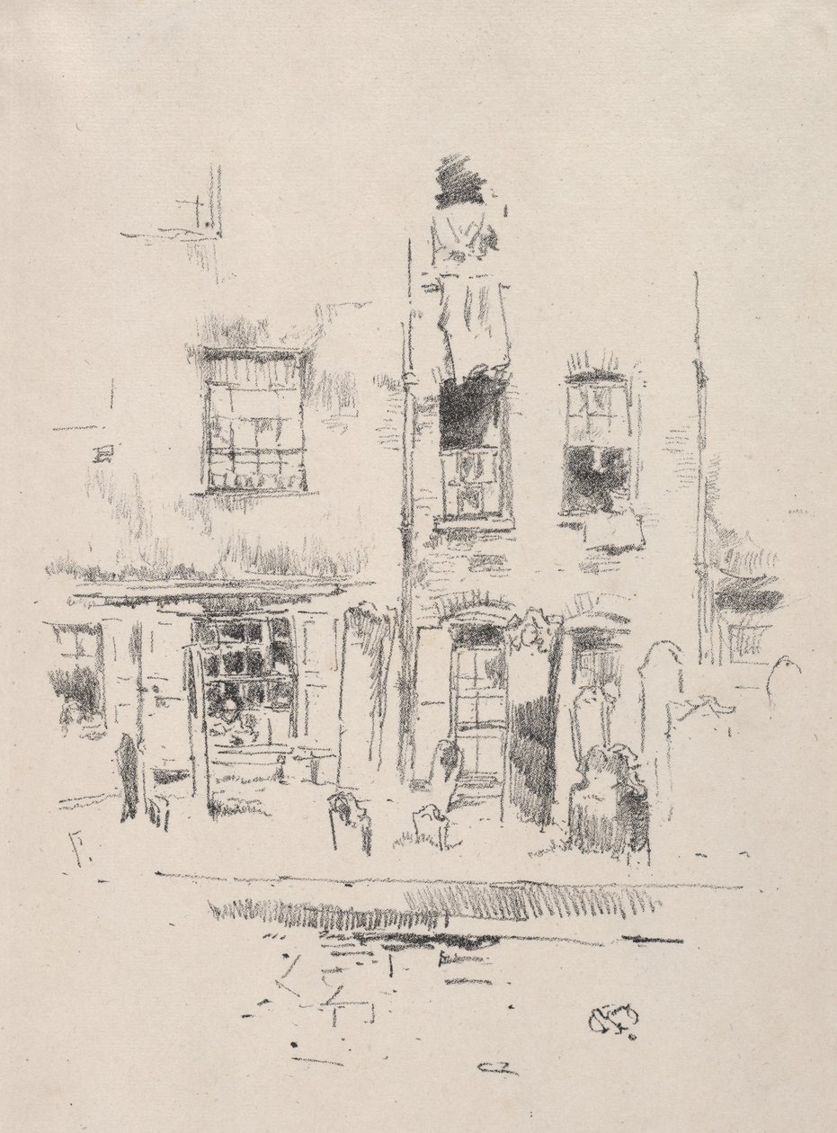 Hřbitov od James McNeill Whistler