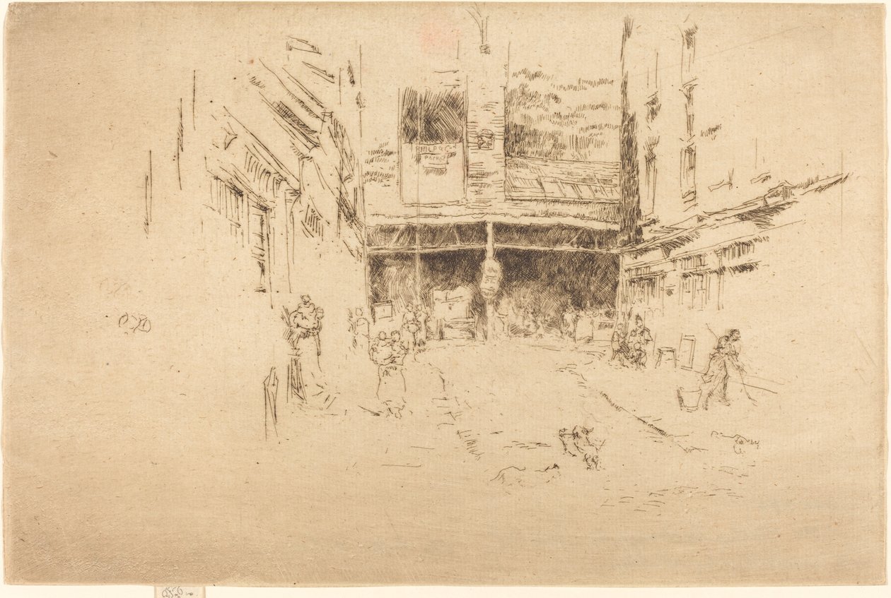 Burza oblečení, No.I od James Abbott McNeill Whistler