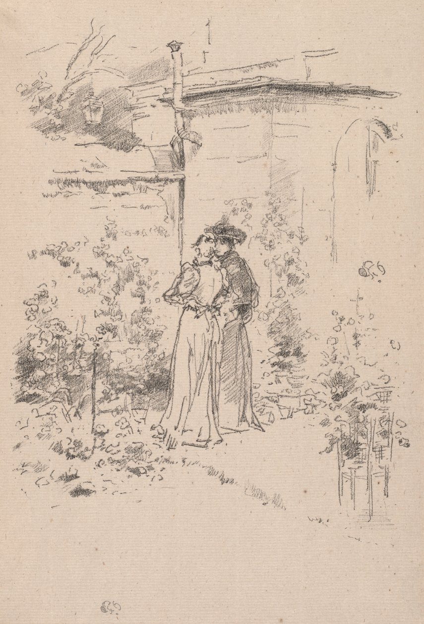 Sebevědomí v zahradě od James McNeill Whistler