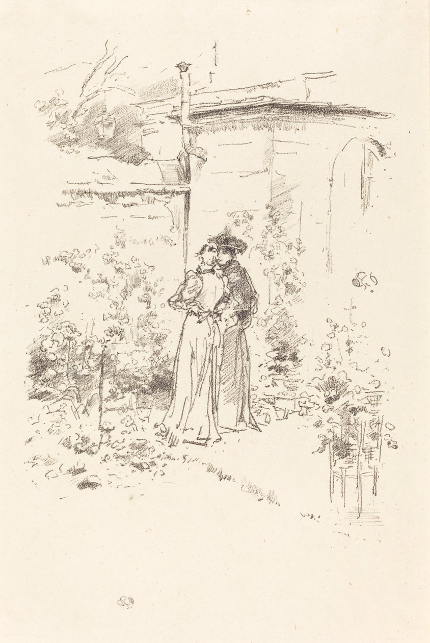 Důvěry v zahradě od James Abbott McNeill Whistler