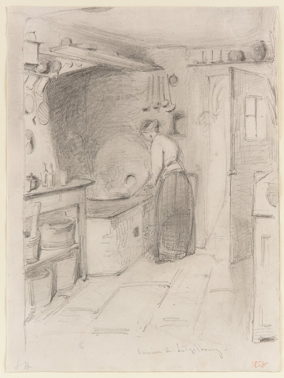 Kuchyně Lutzelbourg od James Abbott McNeill Whistler