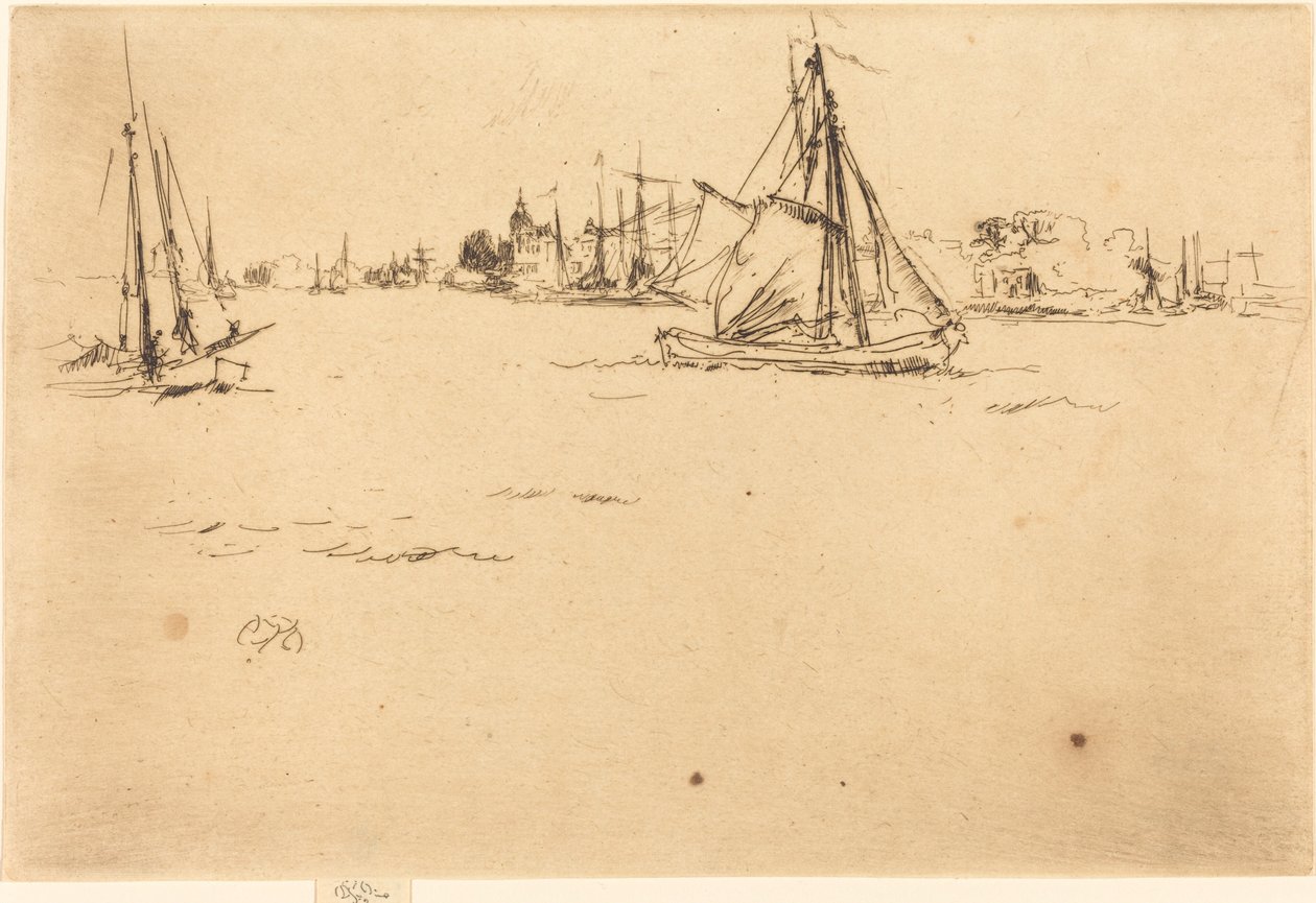 Dordrecht od James Abbott McNeill Whistler