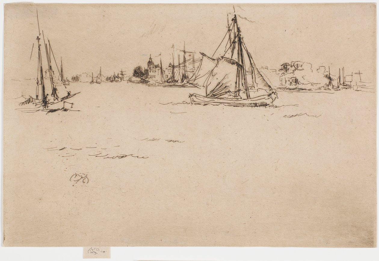 Dordrecht od James Abbott McNeill Whistler