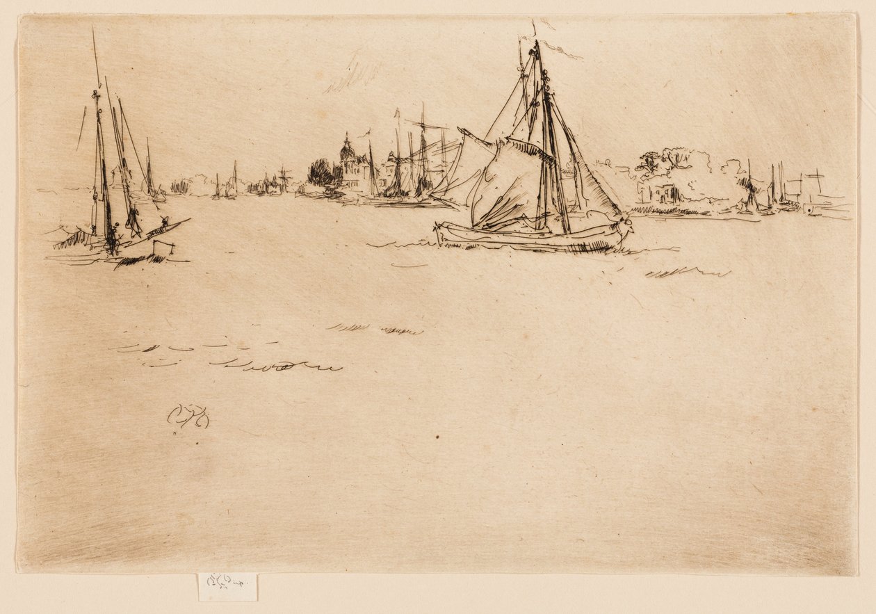 Dordrecht od James Abbott McNeill Whistler