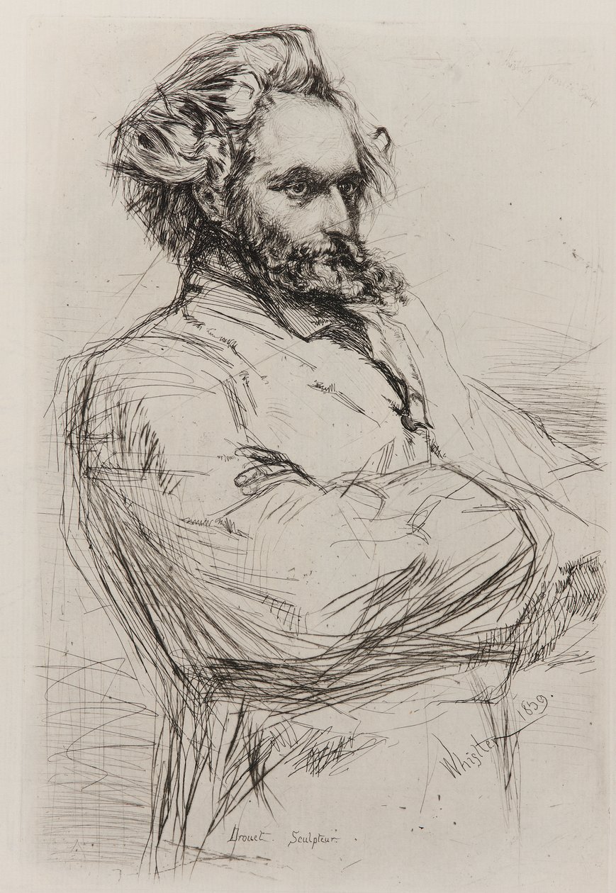 Drouet od James Abbott McNeill Whistler