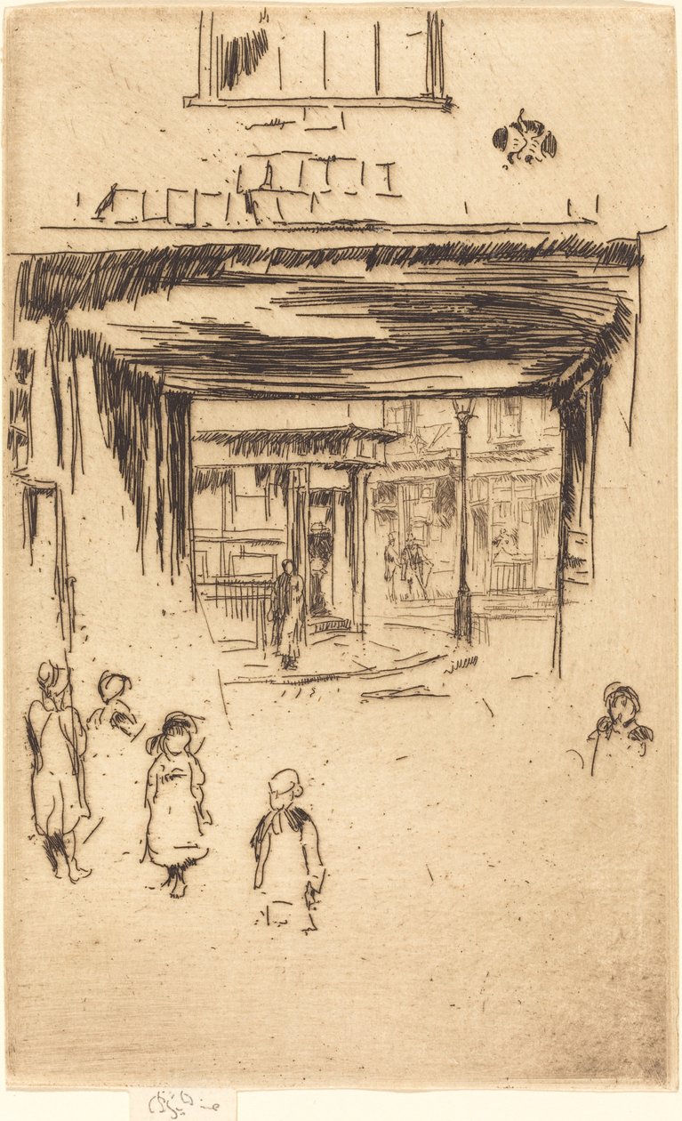 Drury Lane od James Abbott McNeill Whistler