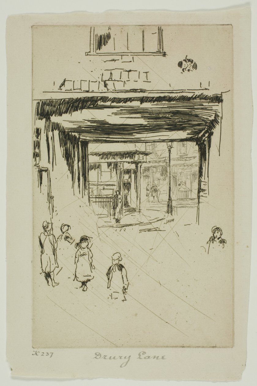 Drury Lane od James McNeill Whistler