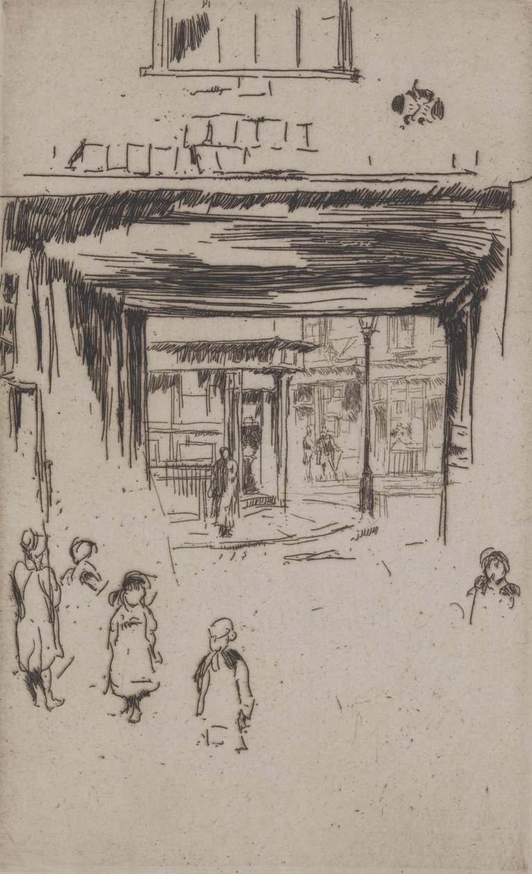 Drury Lane od James McNeill Whistler