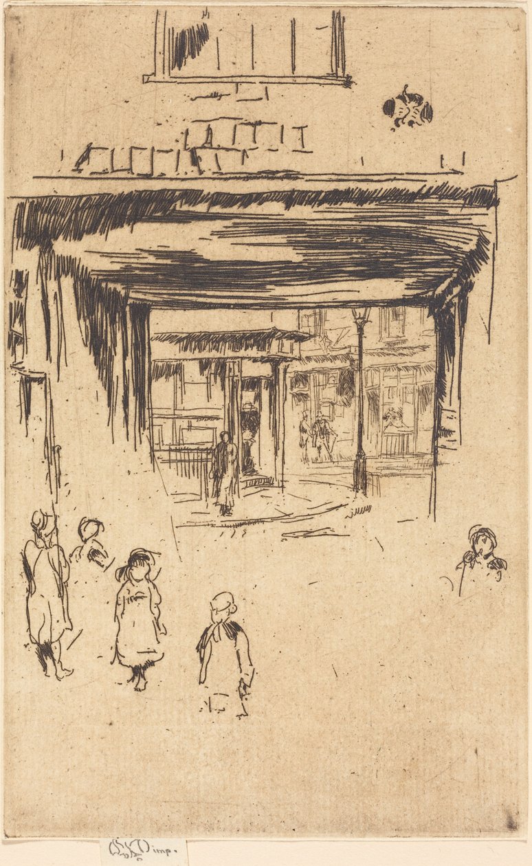 Drury Lane od James McNeill Whistler