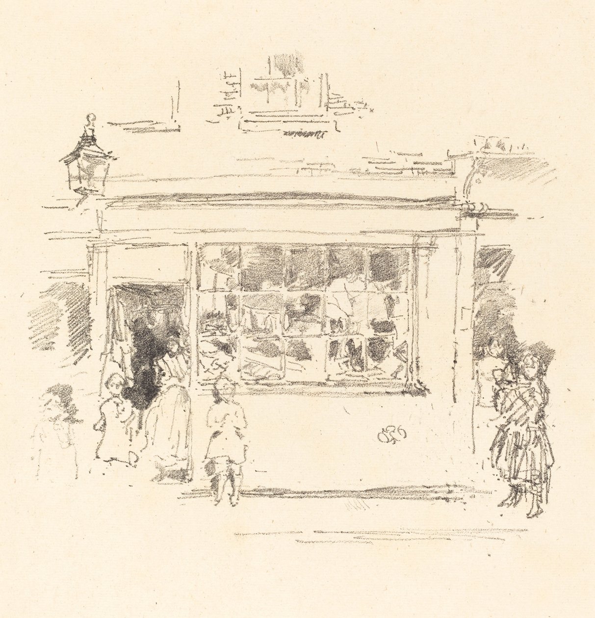 Drury Lane Rags od James Abbott McNeill Whistler