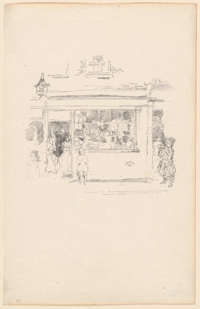 Drury Lane Rags od James Abbott McNeill Whistler