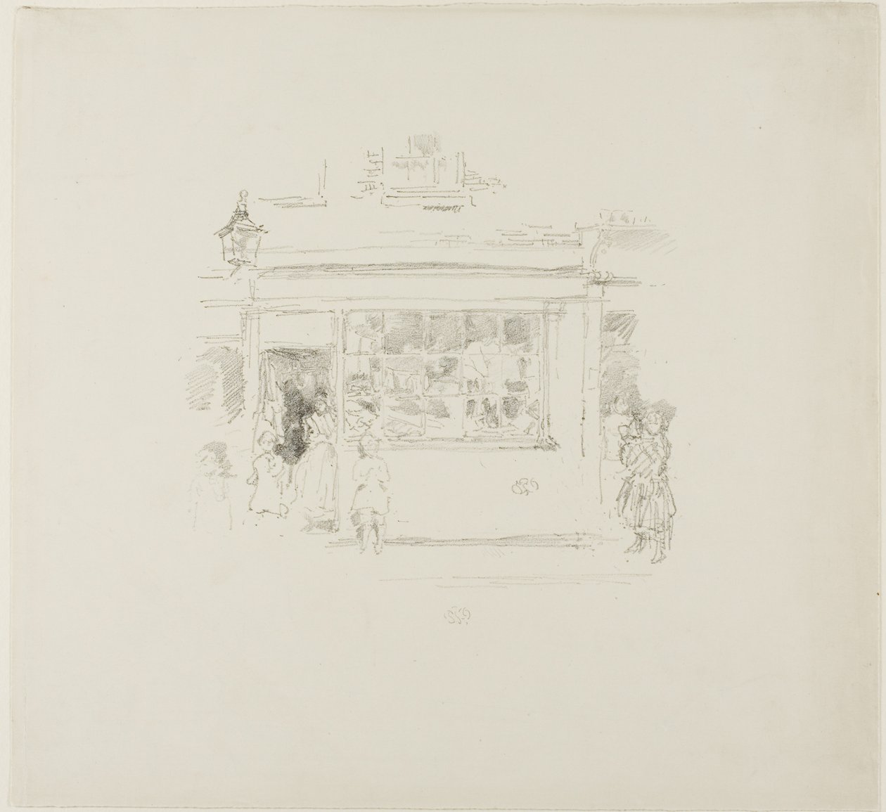 Drury Lane Rags od James Abbott McNeill Whistler