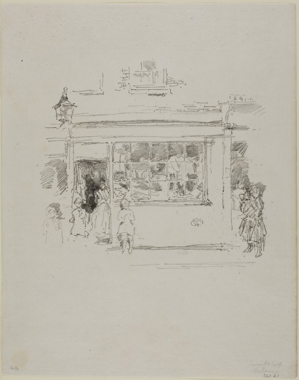 Drury Lane Rags od James Abbott McNeill Whistler