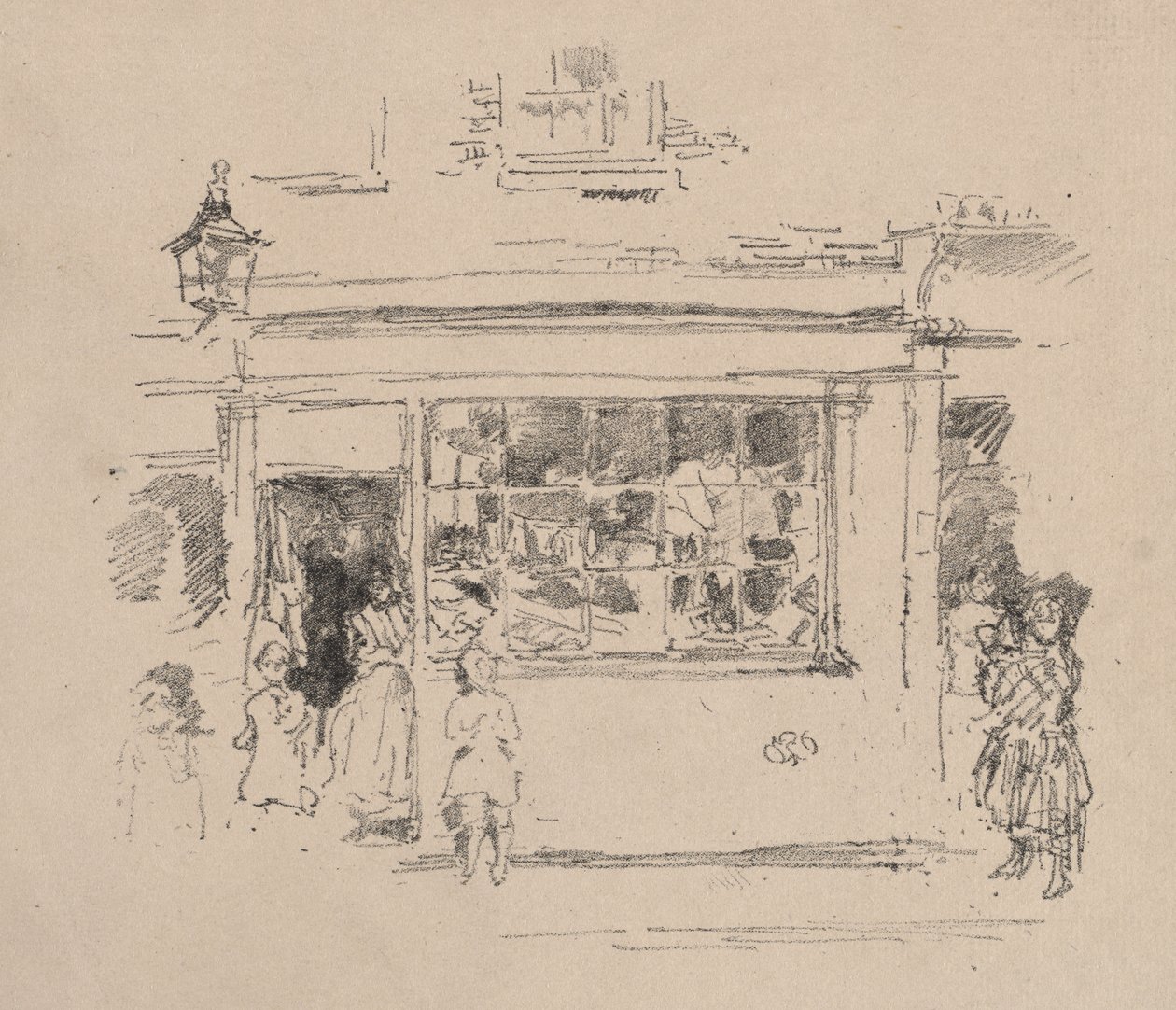 Hadr z Drury Lane od James McNeill Whistler