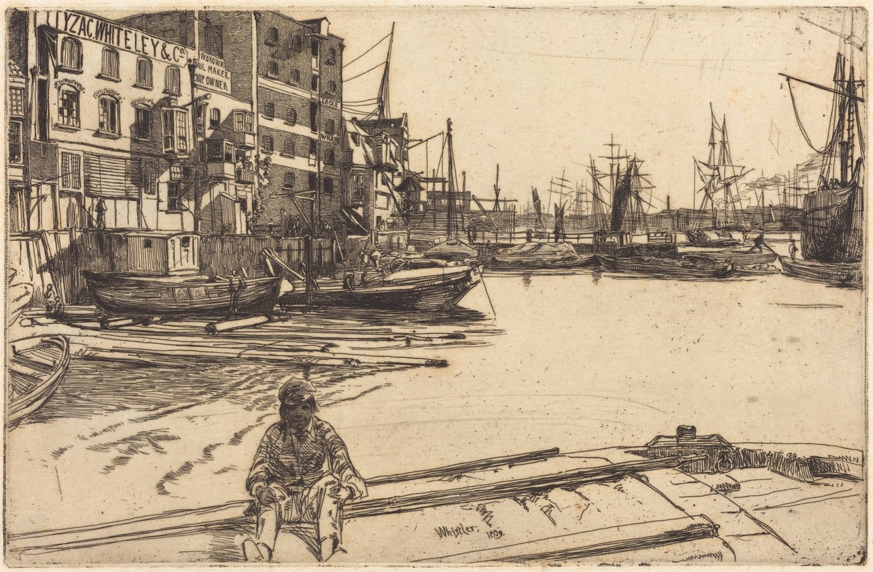 Přístaviště Eagle od James McNeill Whistler