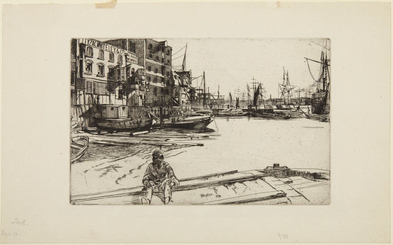 Orlí přístaviště od James McNeill Whistler