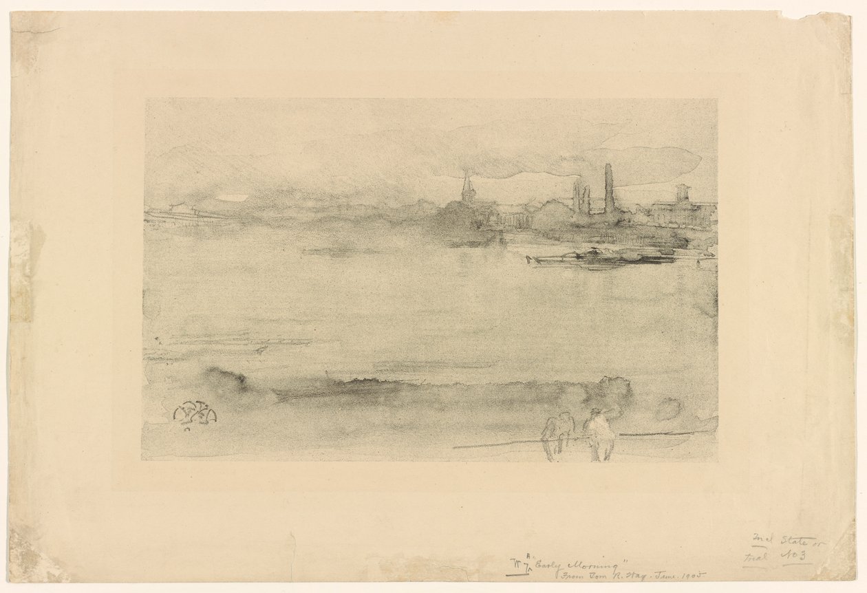 Brzy ráno od James Abbott McNeill Whistler